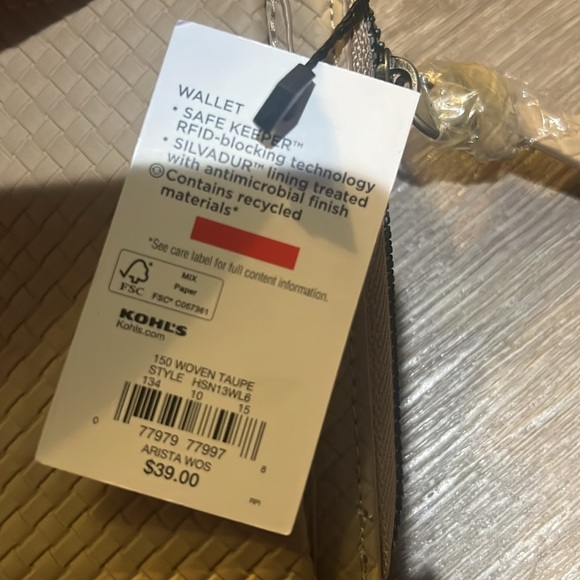 Sonoma Wallet purse - Picture 4 of 4